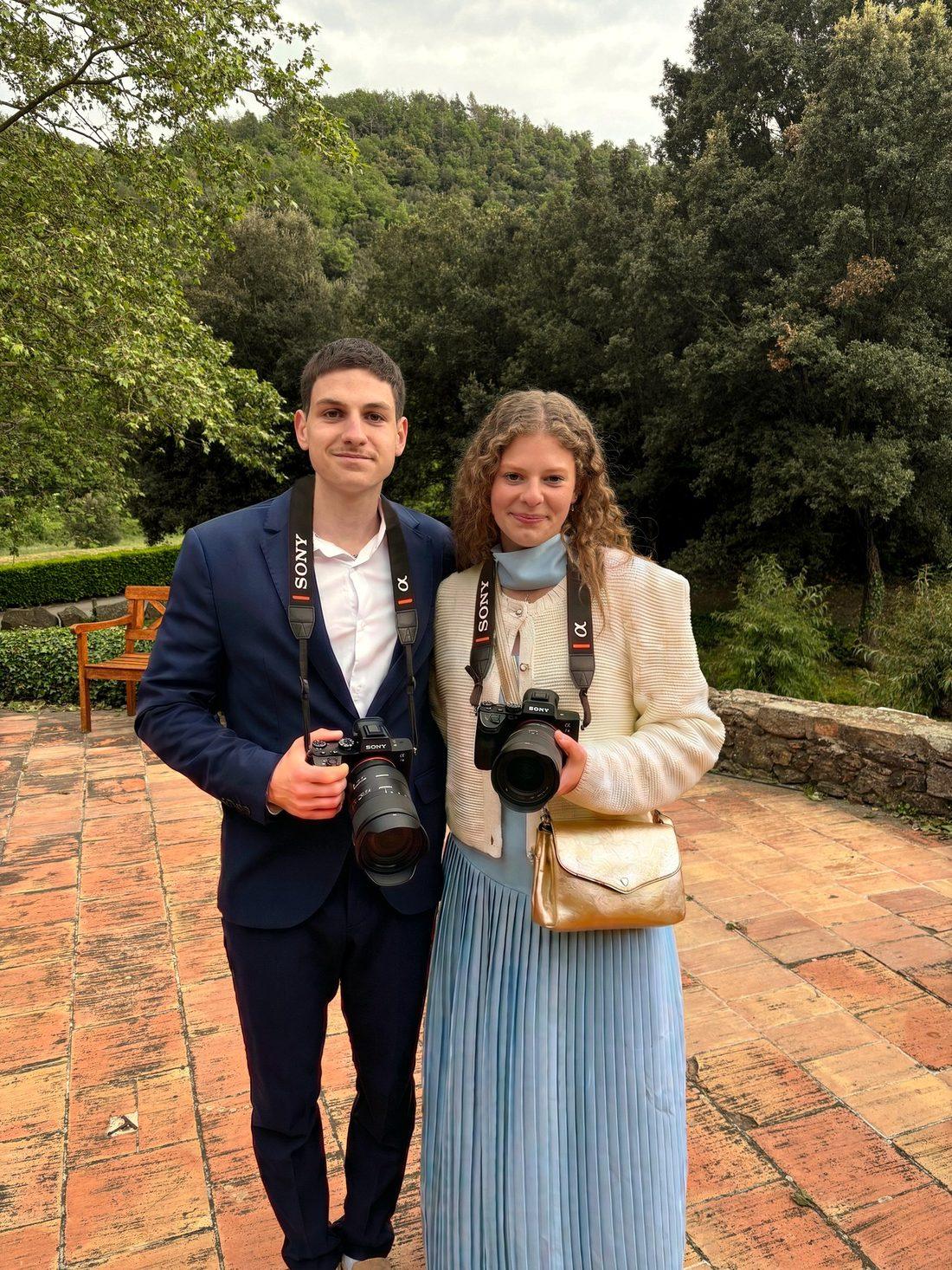 Ylona et Joao, duo photographe et vidéaste de mariage